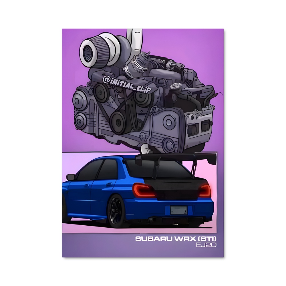 Poster sublime Wrx sti
